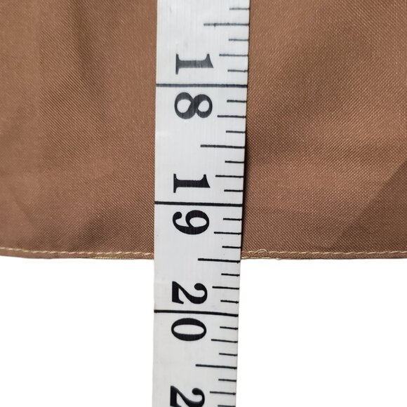 AMERICAN FLIRT Leather Vest  Womens L Tan Suede Quilted Pockets Lined - Picture 10 of 11